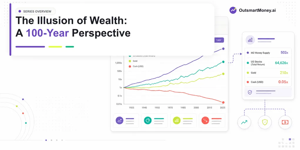 The Illusion of Wealth: A 100-Year Perspective Cover