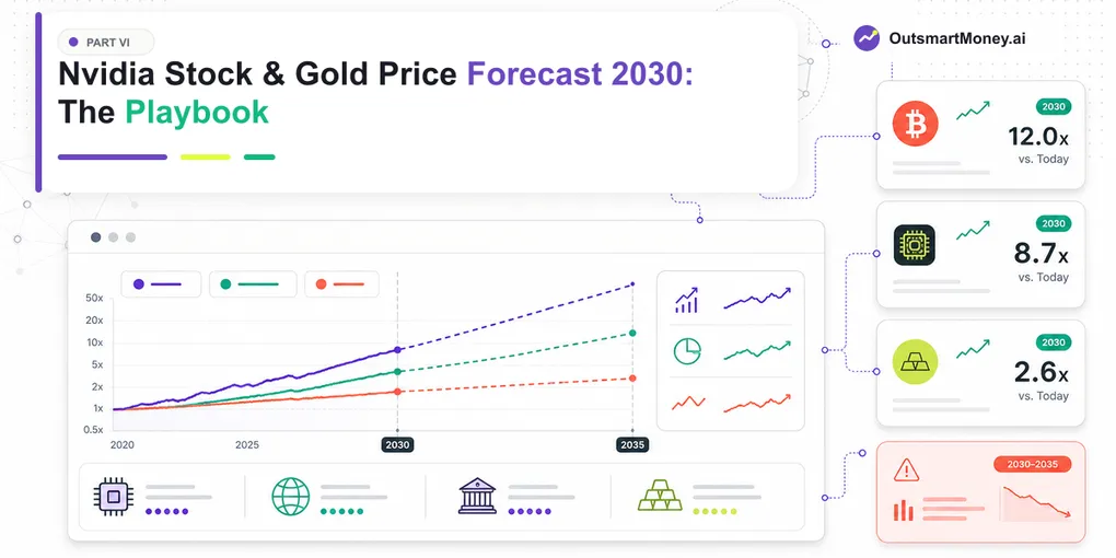 Nvidia Stock & Gold Price Forecast 2030: The Playbook Cover