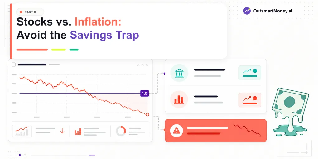 Stocks vs Inflation: Avoid the Savings Trap Cover